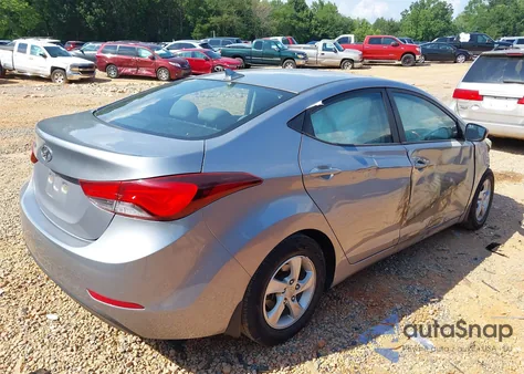 2015 Hyundai Elantra Se из США, поврежденный, VIN 5NPDH4AE1FH629029